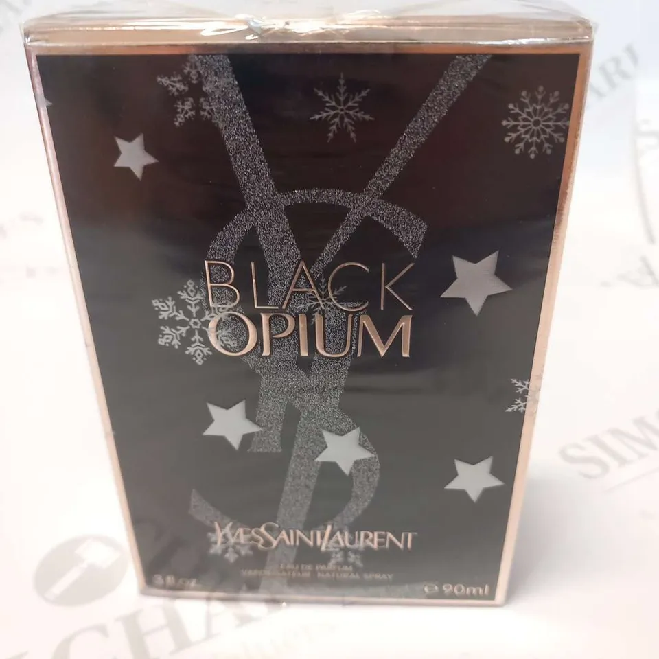 BOXED SEALED YVES SAINT LAURENT BLACK OPIUM EAU DE PARFUM 90ML