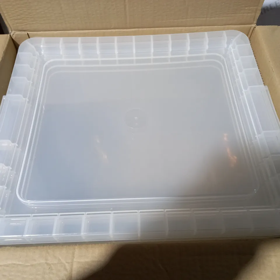REALLY USEFUL CLEAR STORAGE BOX SET
