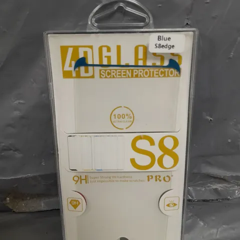 BOX OF APPROX. 25 ASSORTED 4D SCREEN PROTECTORS FOR S8 , ETC