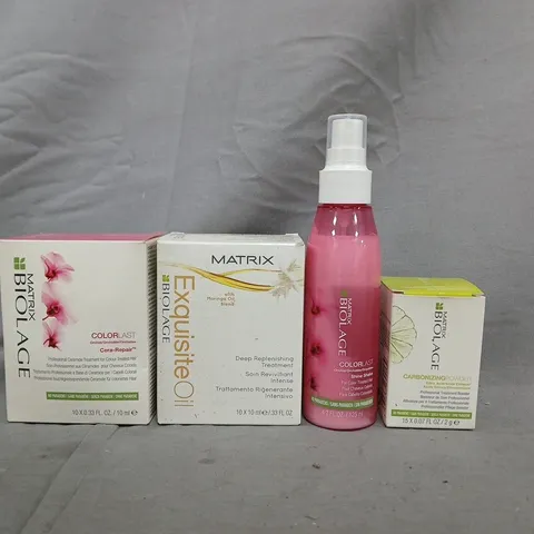 BOX OF APPROXIMATELY 10 ASSORTED MATRIX BIOLAGE COSMETIC ITEMS - COLLECTION ONLY