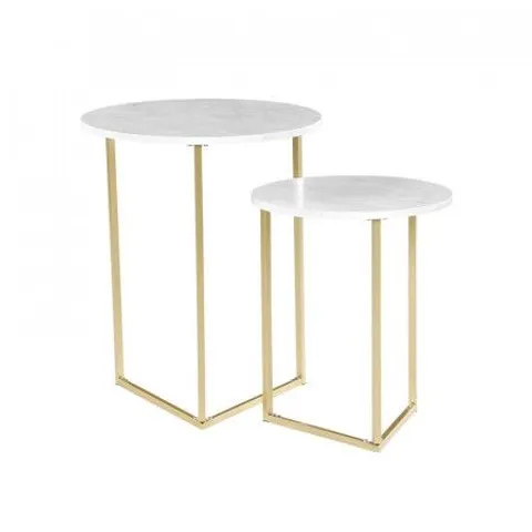 FELDT FEICRERT 2 PIECE NEWT OF TABLES 