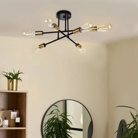 BOXED WORLEY FLUSH MOUNT (1 BOX)