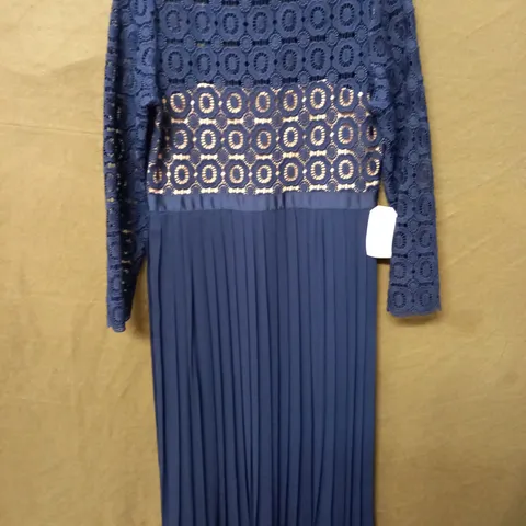 JITTERS NAVY OCCASIONAL DRESS - SIZE 16