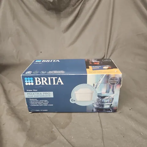 BRITA MAXTRA PRO WATER FILTER CARTRIDGES – 6 PACK