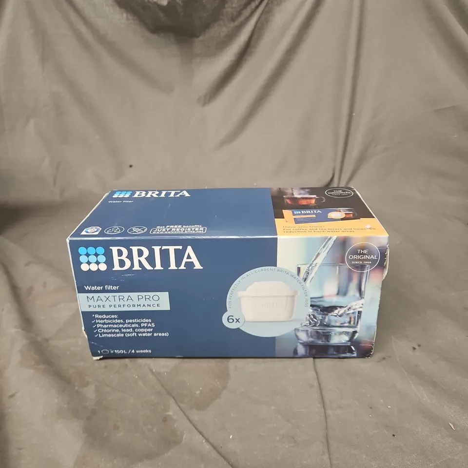 BRITA MAXTRA PRO WATER FILTER CARTRIDGES – 6 PACK