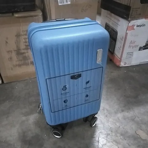 LUGG 40CM VACAY SUITCASE ABS LUGGAGE (40×30×20CM) - SKYBLUE