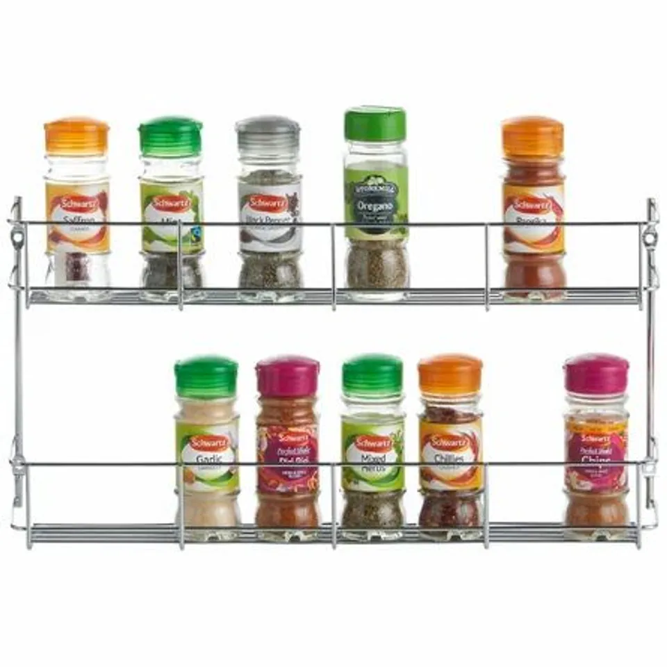 16 JAR CABINET SPICE RACK 