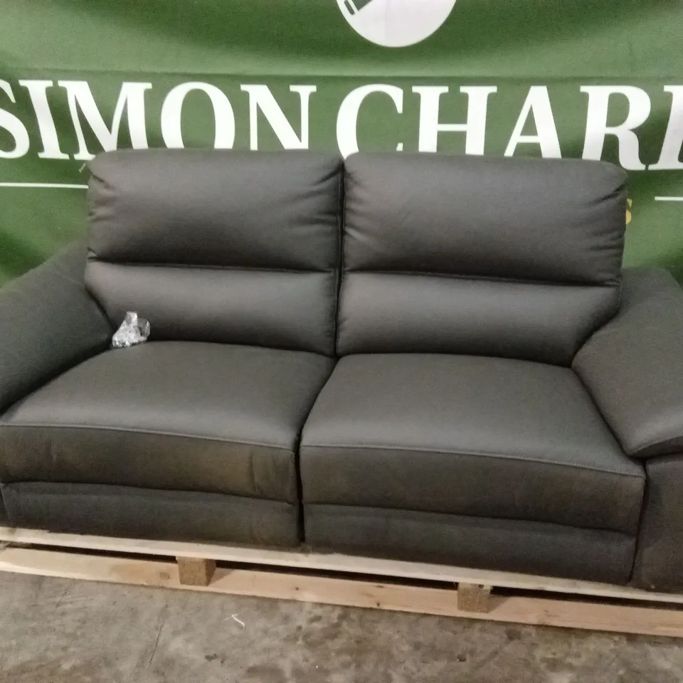PAVILION 3 SEATER LEATHER/FAUX LEATHER POWER RECLINER SOFA RRP £1049