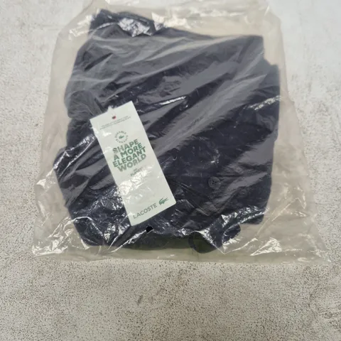 LACOSTE POLO SHIRT – NAVY, CROCODILE LOGO (MEN'S) – WITH TAG - US 3XL