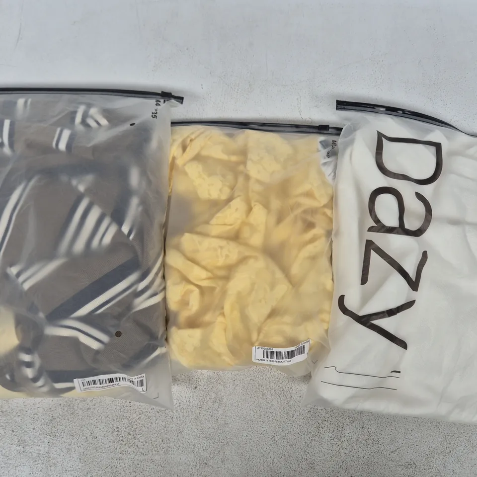 APPROXIMATELY 20 ASSORTED CLOTHING AND FASHION PRODUCTS IN VARIOUS STYLES AND SIZES - COLLECTION ONLY
