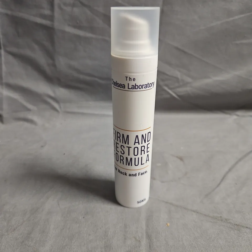 THE CHELSEA LABORATORY FIRM AND RESTORE FORMULA – NECK & FACE, 50ML