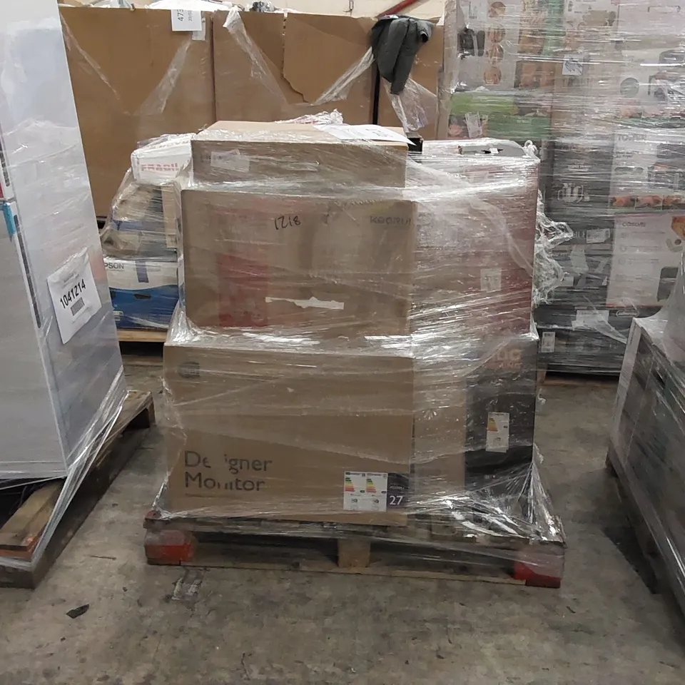 PALLET OF APPROXIMATELY 16 UNPROCESSED RAW RETURN MONITORS TO INCLUDE;