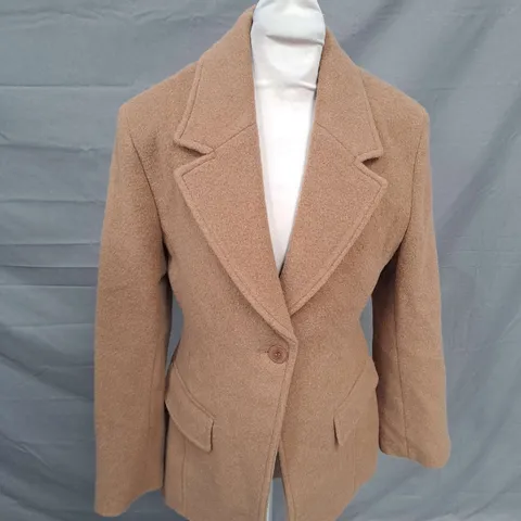 MANTECO WOOL BLAZER IN BROWN SIZE EU 36