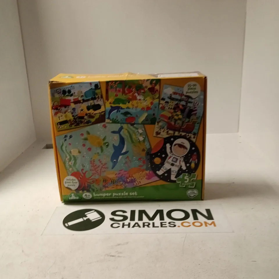 Bumper puzzle set – 5 in 1, colourful children's jigsaw (VERIFY MODEL)