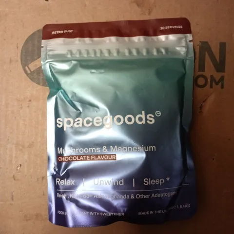 SPACEGOODS MUSHROOMS & MAGNESIUM – CHOCOLATE FLAVOUR, 30 SERVINGS (ASTRO DUST)