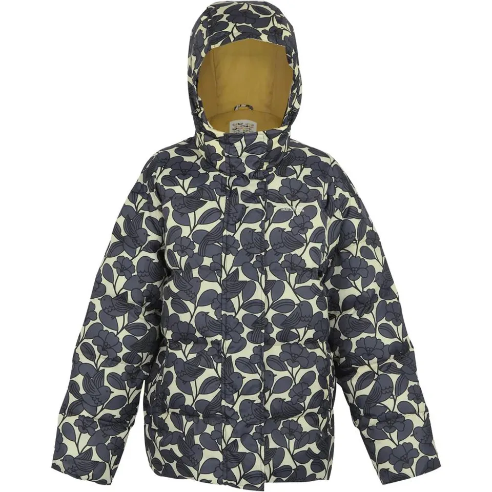 BRAND NEW REGATTA WOMENS ORLA KIELY PADDED JACKET IN BIRDY GREY - SIZE 20