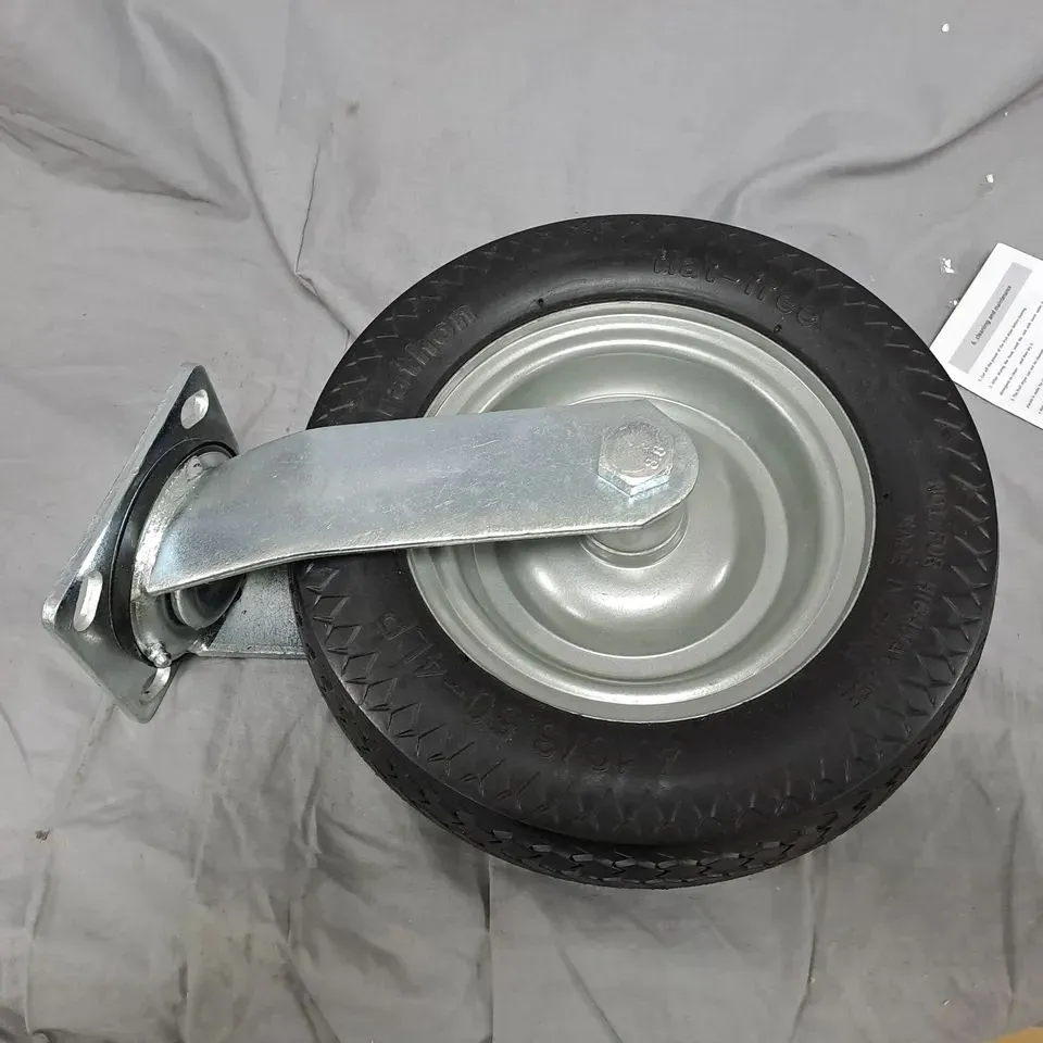 SWIVEL CASTER WHEEL WITH MOUNTING PLATE
