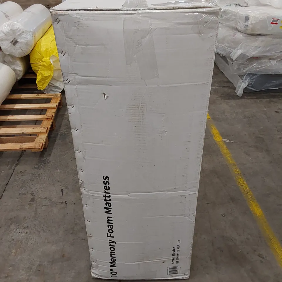 BOXED 10" MEMORY FOAM 4FT SMALL DOUBLE MATTRESS