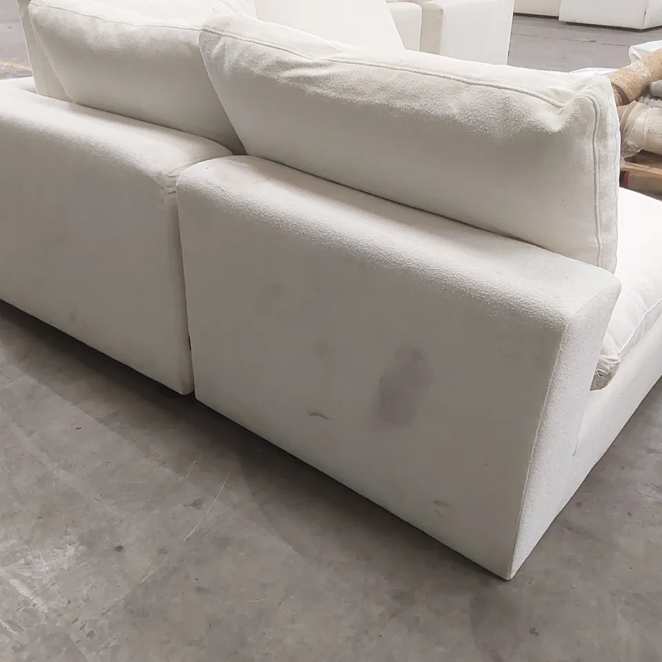 QUALITY DESIGNER MODSOFA FABRIC UPHOLSTERED CORNER SOFA