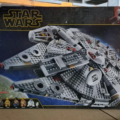 BOXED LEGO STAR WARS MILLENNIUM FALCON 75257