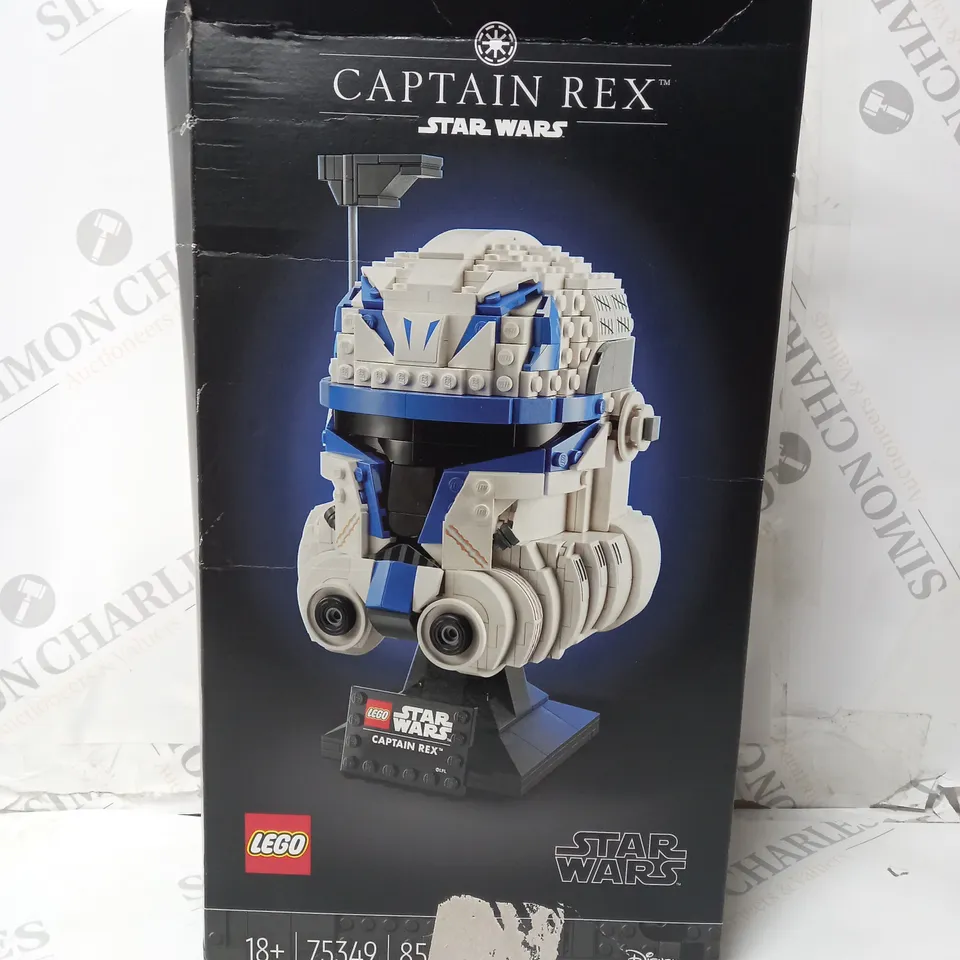 BOXED LEGO STAR WARS CAPTAIN REX HELMET 75349 RRP £59.99