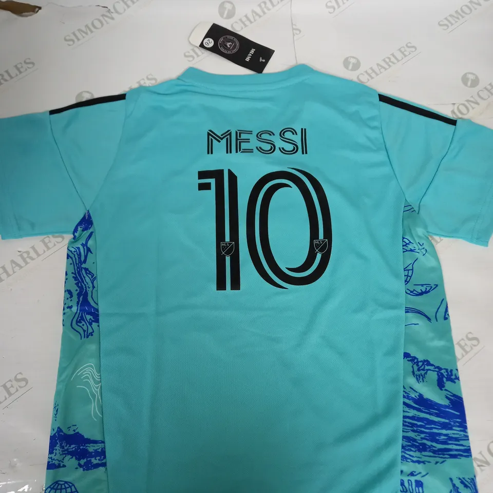 INTER MIAMI FC AWAY KIT WITH MESSI 10 SIZE 26