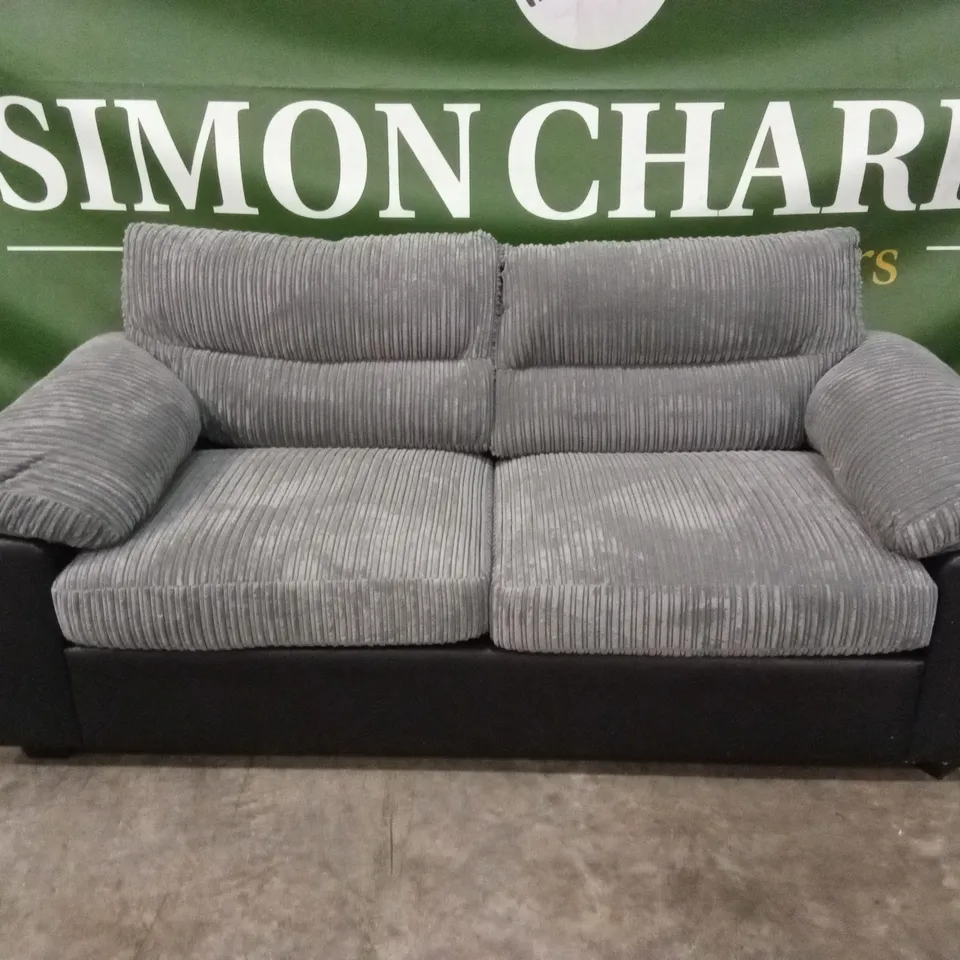 ARMSTRONG 3 SEATER SOFA - GREY RRP £599