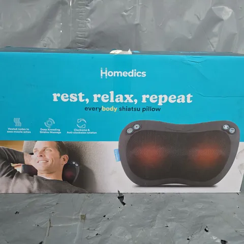 BOXED HOMEDICS EVERYBODY SHIATSU PILLOW