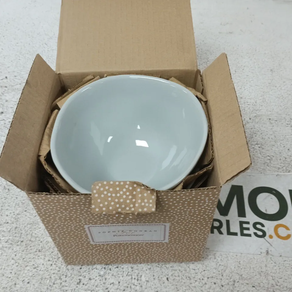 LOT OF 12 SOPHIE CONRAN ARBOR ALL PURPOSE BOWLS IN DOVE GREY - 3 X 4-PACKS