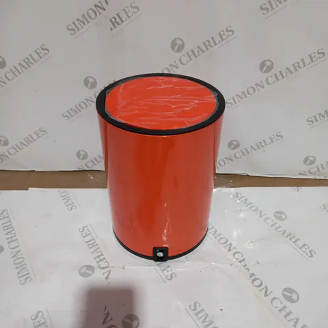 3L PEDDLE BIN - ORANGE