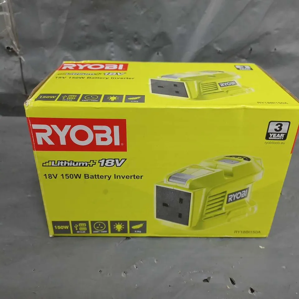 RYOBI RY18BI150A-0 18V ONE+ CORDLESS BATTERY INVERTER (BARE TOOL)