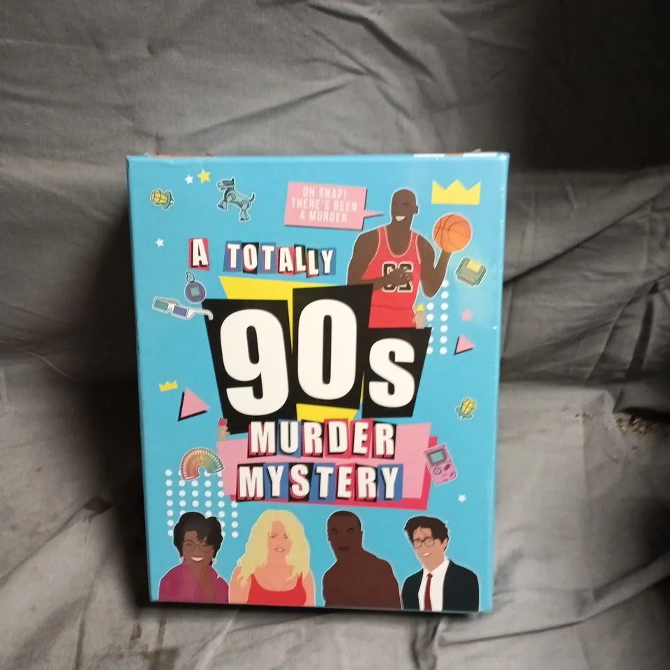 A TOTALLY 90S MURDER MYSTERY – BOXED PARTY GAME