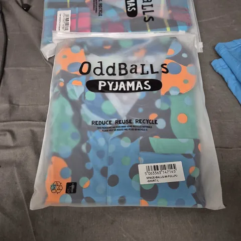 ODDBALLS PYJAMAS – SPACE BALLS PRINT, LARGE