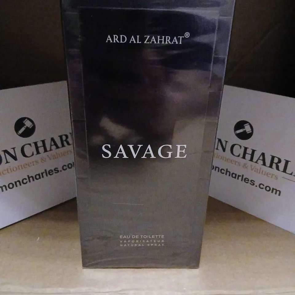 BOXED AND SEALED ARD AL ZAHRAT SAVAGE EAU DE TOILETTE 100ML