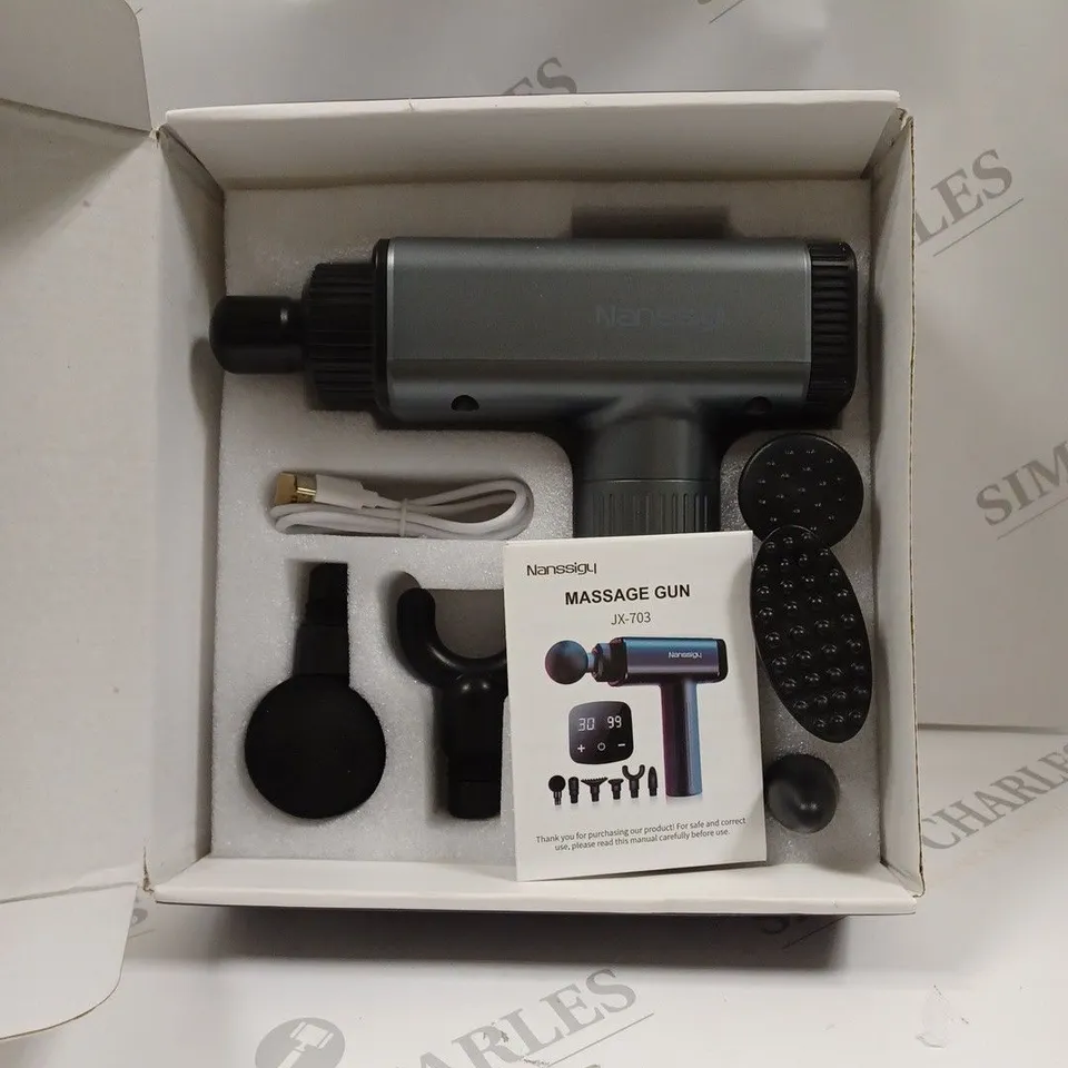 BOXED NANSSIGY MASSAGE GUN JX-703