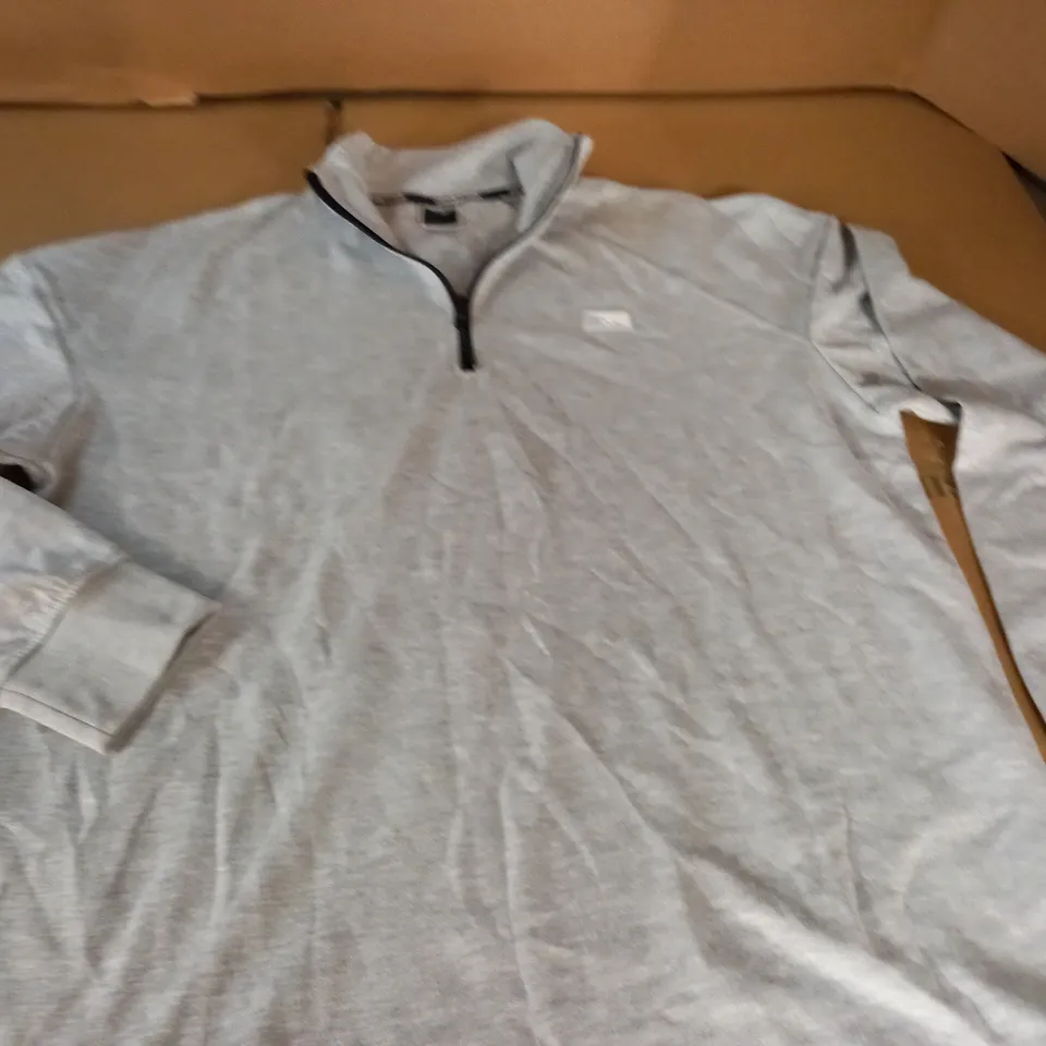 JACK & JONES CORE 1/4 ZIP HOODIE - XXL