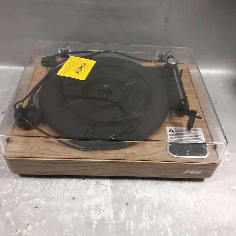 UNBOXED JAM TURNTABLE