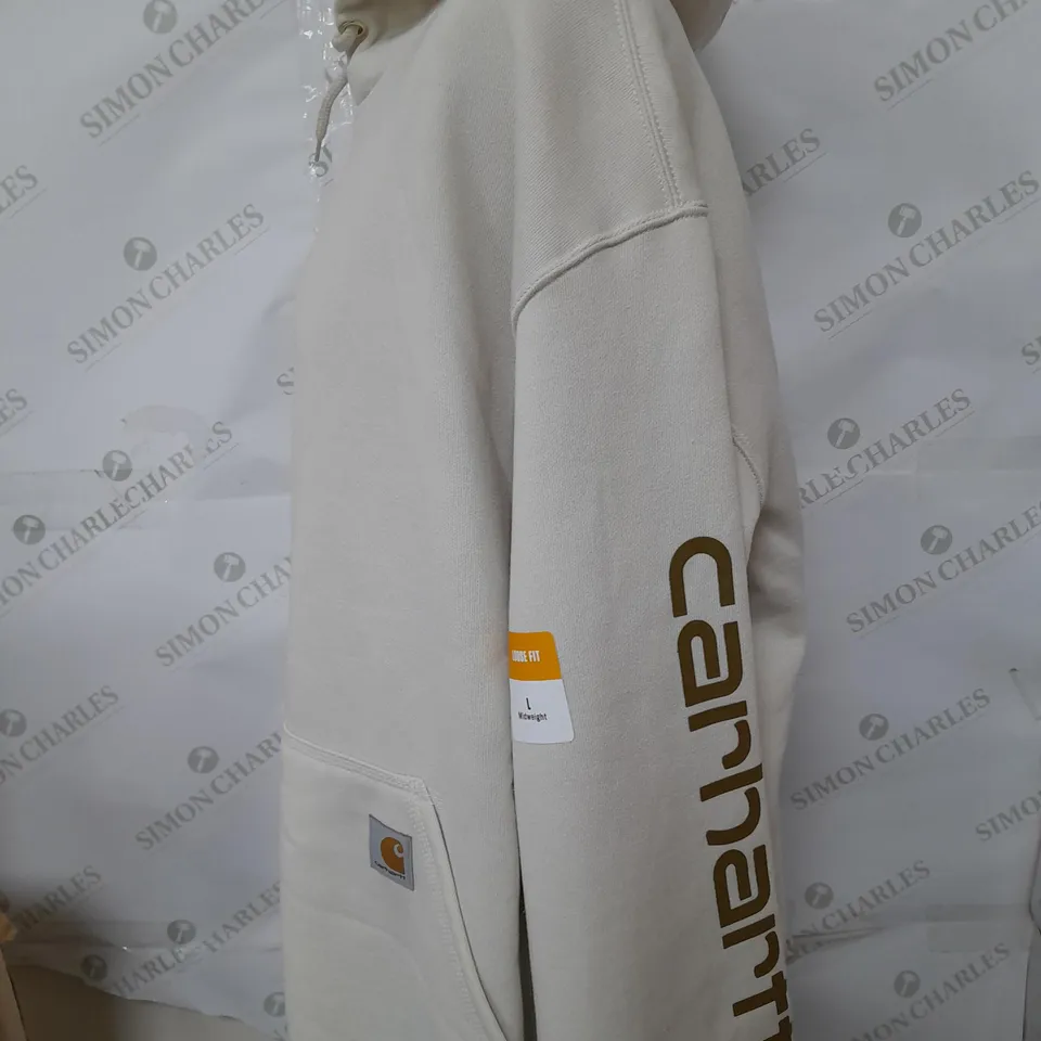 CARHARTT LOOSE FIT GRAPHIC SWEATSHIRT - SIZE LARGE