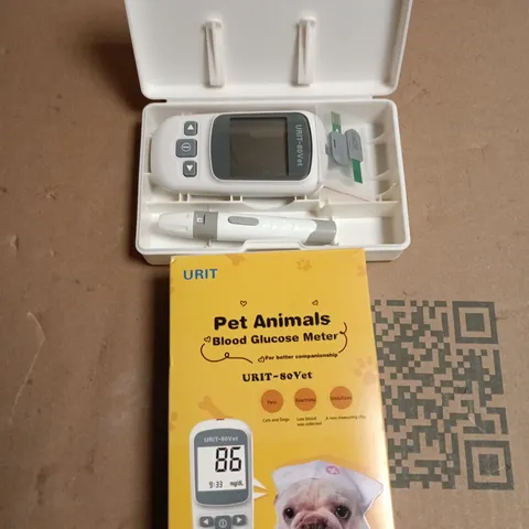URIT-80VET PET BLOOD GLUCOSE METER WITH CASE