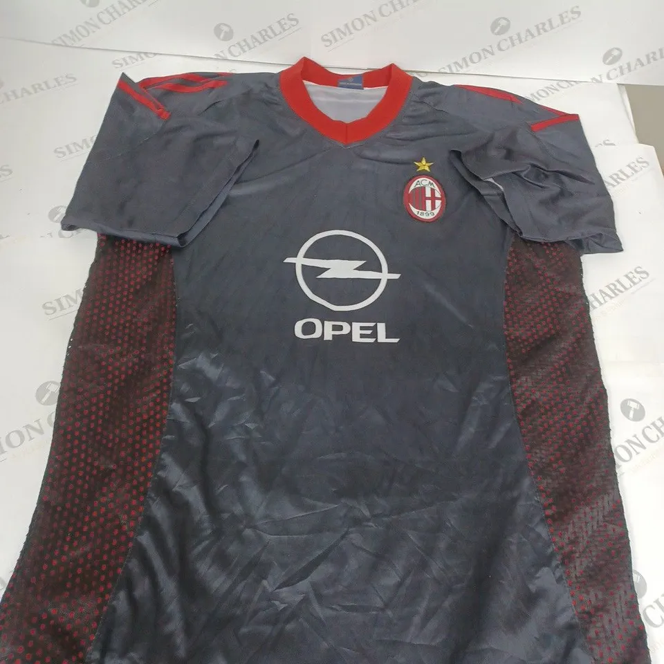 LARGE RETRO AC MILAN SHIRT 
