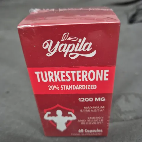 2 X YAPILA TURKESTERONE 20% STANDARDIZED – 60 CAPSULES