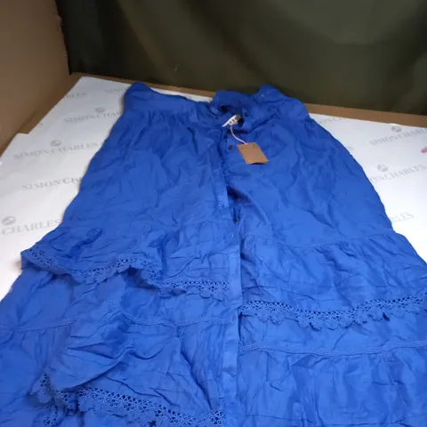 BODEN NAVY BLUE BUTTONED DRESS SIZE 12R