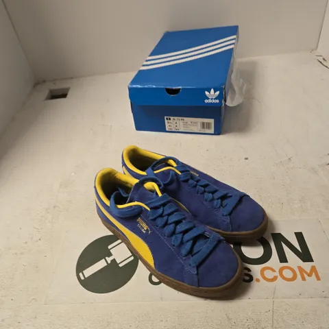 PUMA SNEAKERS β UK 4 (US 5, EUR 37) BLUE & YELLOW