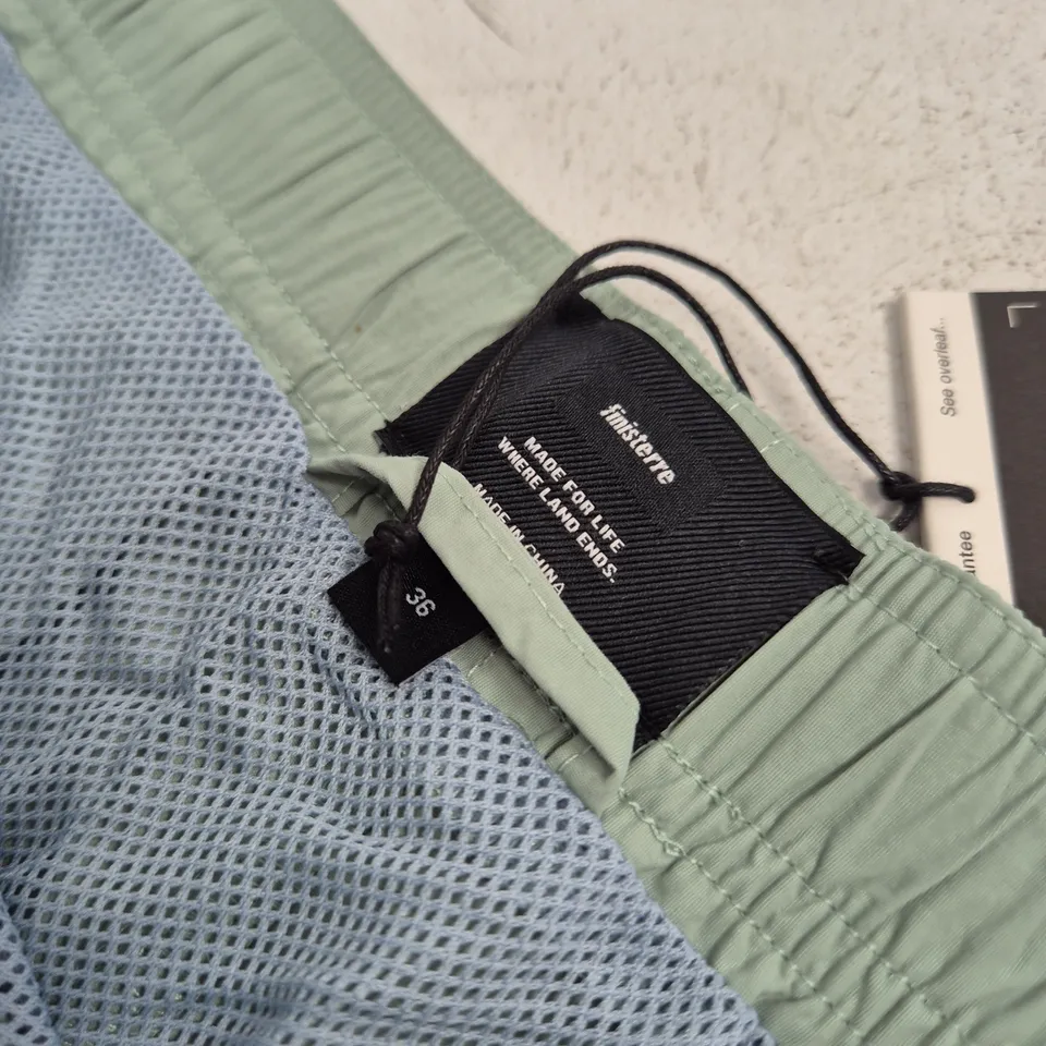 FINISTERRE ATLAS SWIMMING SHORTS– MIST GREEN, UK 36