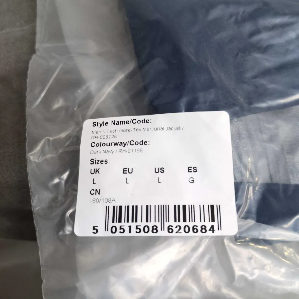 MEN'S GORE-TEX MERCIAN JACKET – DARK NAVY, UK L BAGGED