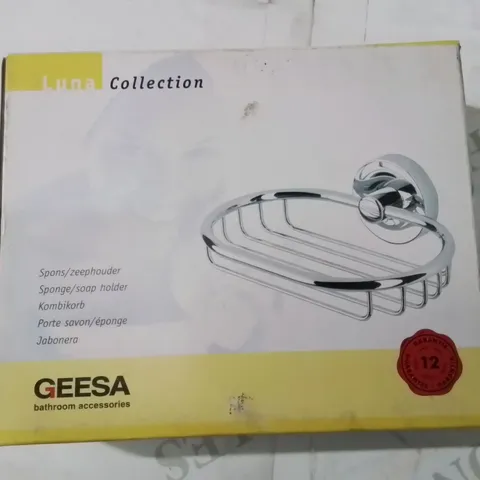 BOXED WALL MOUNTED SOAP DISH SHOWER SHELF/TIDY