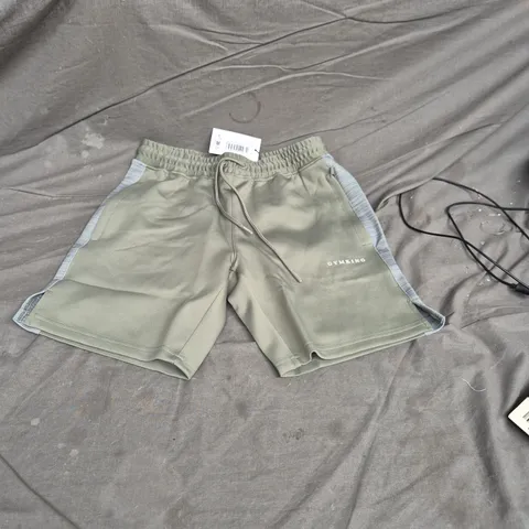 GYM KING GK CORE PLUS V2 SHORT – SOFT KHAKI, UK S