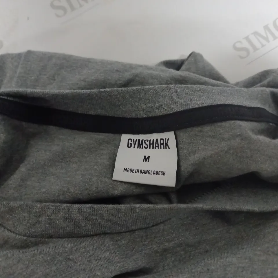 GYMSHARK GREY TSHIRT - SIZE M
