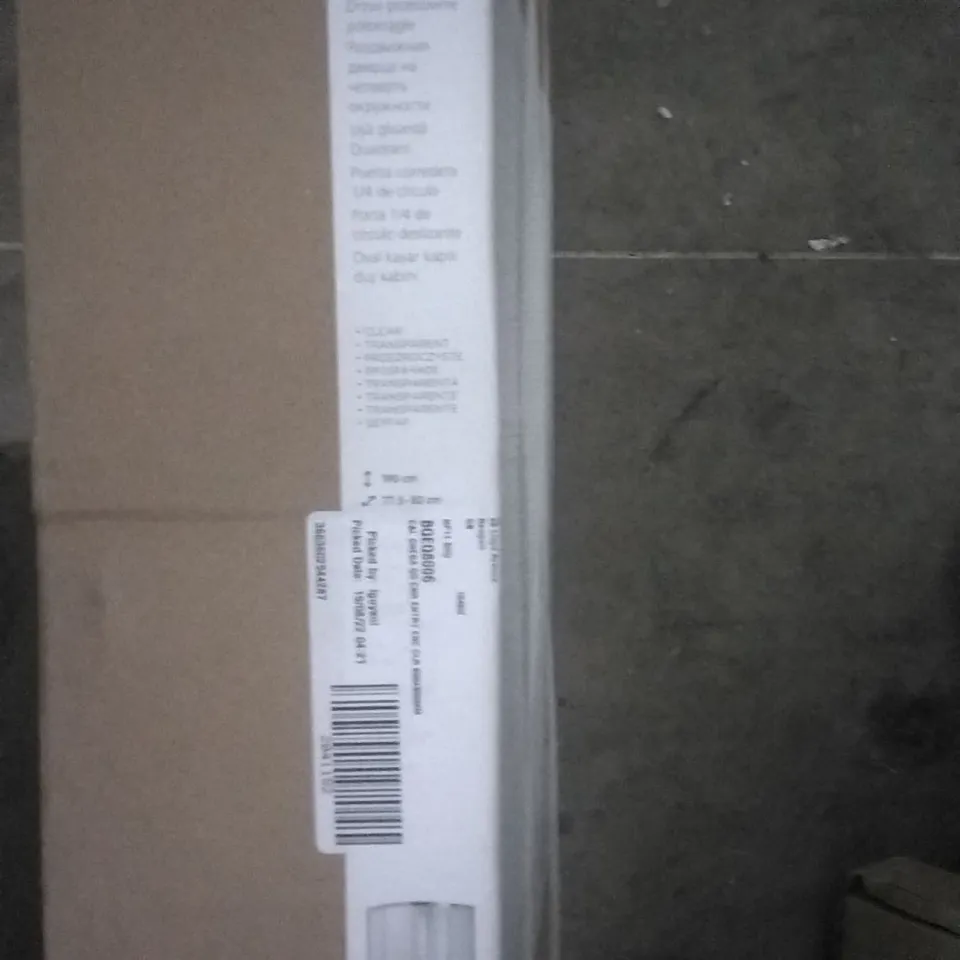 BOXED ONEGA SHOWER QUADRANT SLIDING DOOR