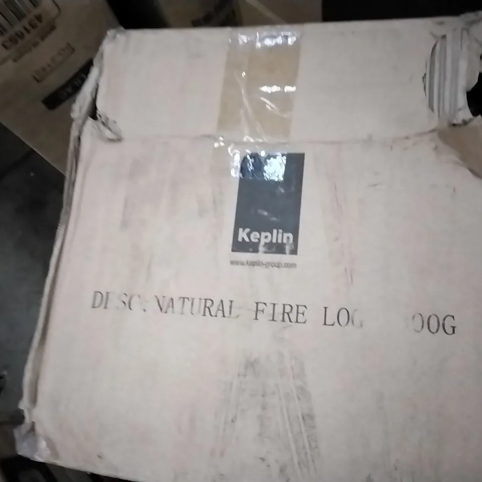 BOXED NATURAL FIRE LOGS APPROXIMATELY 12 PCS